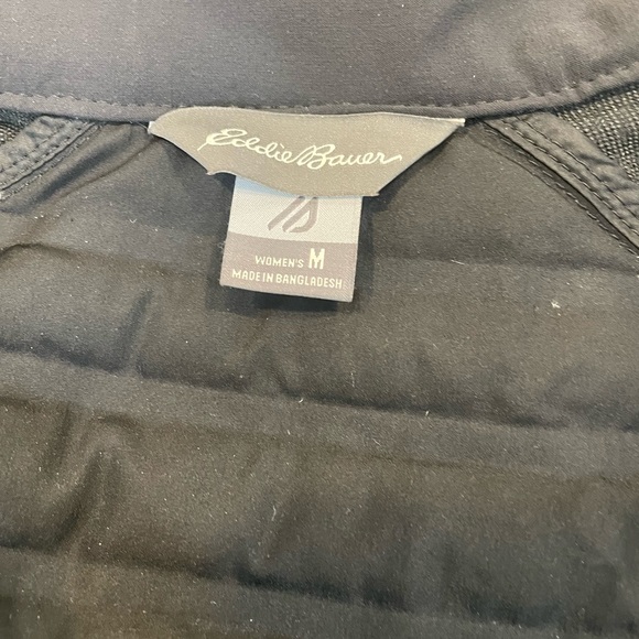 Eddie Bauer Women's Black Goose Down Jacket - Picture 6 of 8
